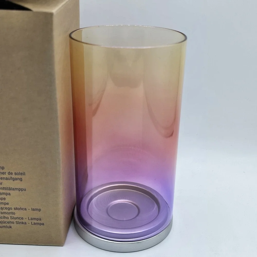 Party Lite P90996 Sunrise Candle Lamp Glass with‎ Stand (Retired)